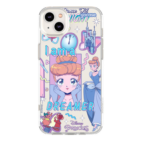 Capinha para celular  Disney Princesas - Stickers Cinderella Anime