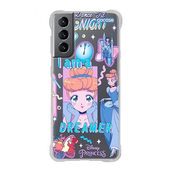 Capinha para celular  Disney Princesas - Stickers Cinderella Anime