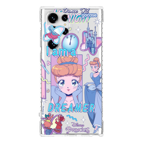 Capinha para celular  Disney Princesas - Stickers Cinderella Anime