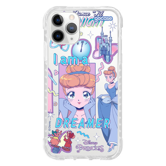 Capinha para celular  Disney Princesas - Stickers Cinderella Anime