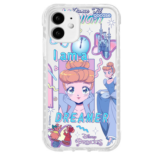 Capinha para celular  Disney Princesas - Stickers Cinderella Anime