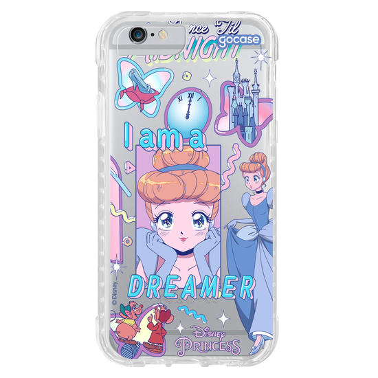 Capinha para celular  Disney Princesas - Stickers Cinderella Anime