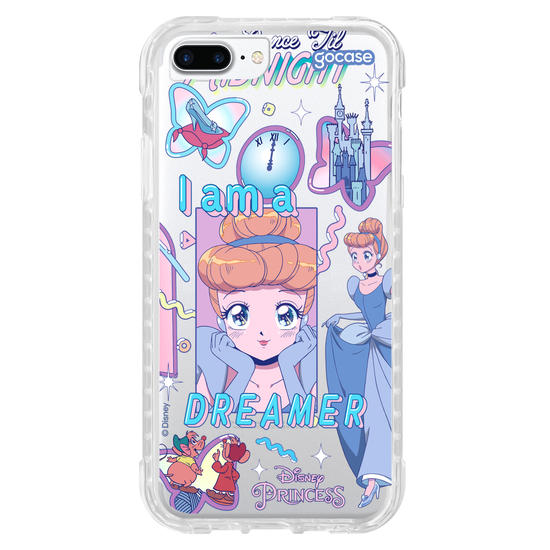 Capinha para celular  Disney Princesas - Stickers Cinderella Anime