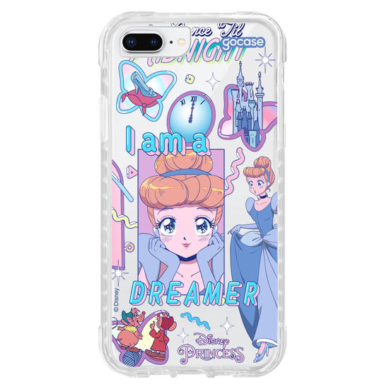 Capinha para celular  Disney Princesas - Stickers Cinderella Anime