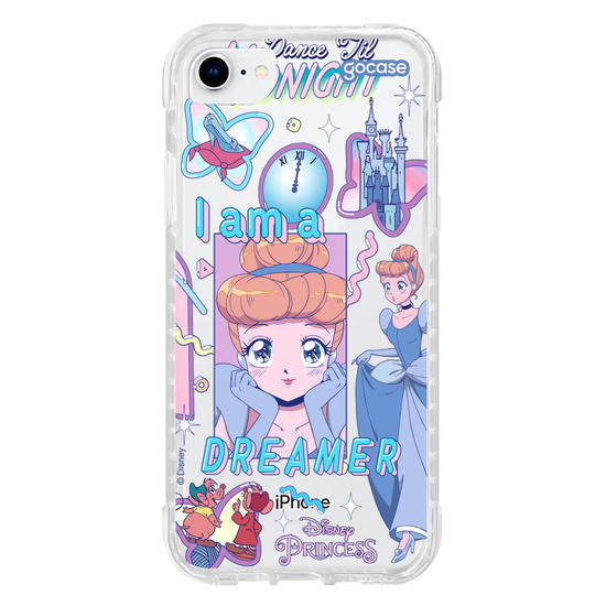 Capinha para celular  Disney Princesas - Stickers Cinderella Anime