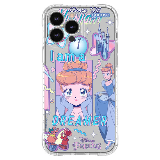 Capinha para celular  Disney Princesas - Stickers Cinderella Anime