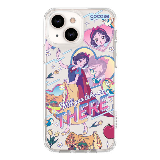 Capinha para celular Disney Princesas - Stickers Snow White Anime