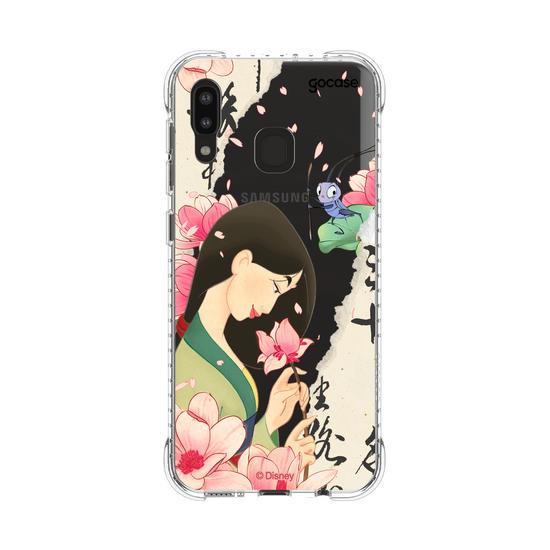 Capinha para celular Disney Princesas - Mulan Manuscript