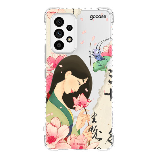 Capinha para celular Disney Princesas - Mulan Manuscript