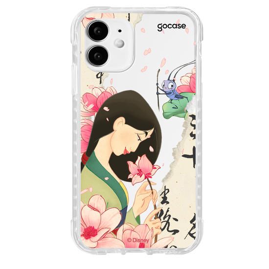 Capinha para celular Disney Princesas - Mulan Manuscript