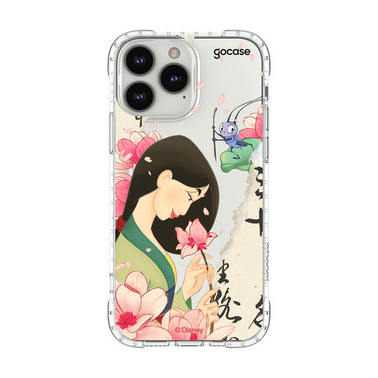 Capinha para celular Disney Princesas - Mulan Manuscript