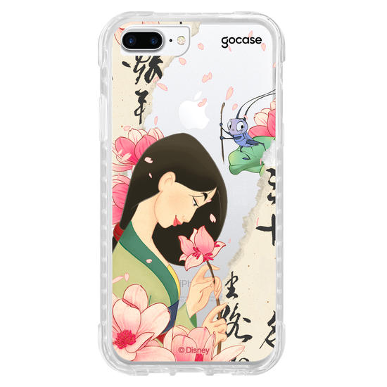 Capinha para celular Disney Princesas - Mulan Manuscript