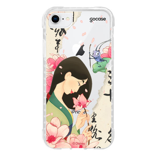 Capinha para celular Disney Princesas - Mulan Manuscript