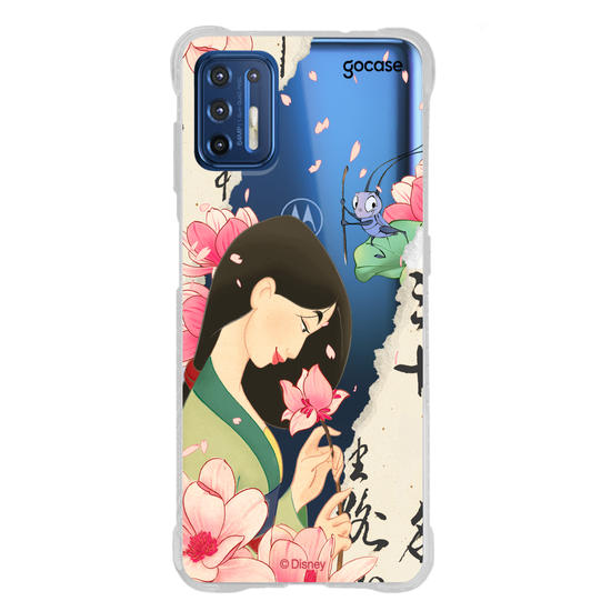 Capinha para celular Disney Princesas - Mulan Manuscript