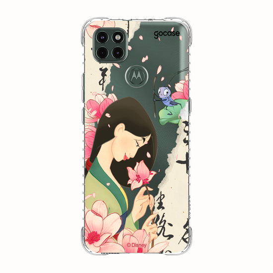 Capinha para celular Disney Princesas - Mulan Manuscript