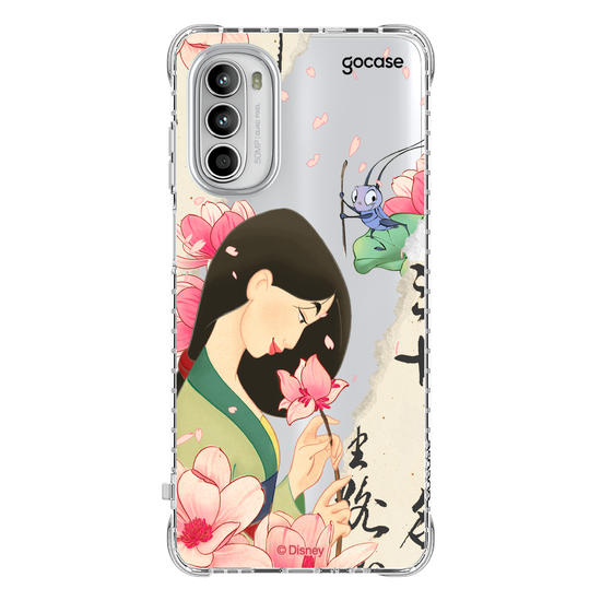 Capinha para celular Disney Princesas - Mulan Manuscript