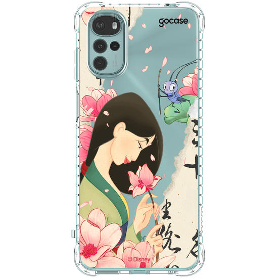 Capinha para celular Disney Princesas - Mulan Manuscript
