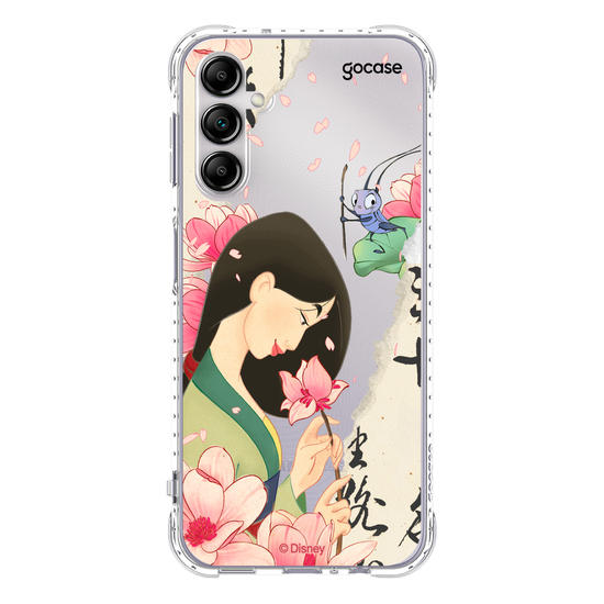 Capinha para celular Disney Princesas - Mulan Manuscript