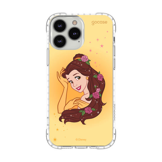 Capinha para celular Disney - Princesas - Bela Floral Encantado