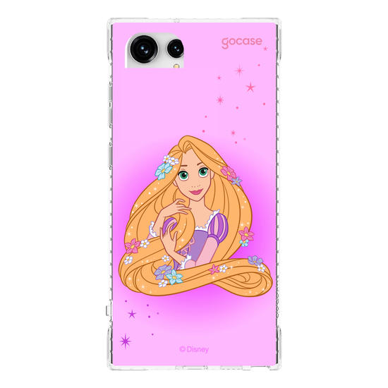 Capinha para celular Disney Princesas - Rapunzel Floral Encantado