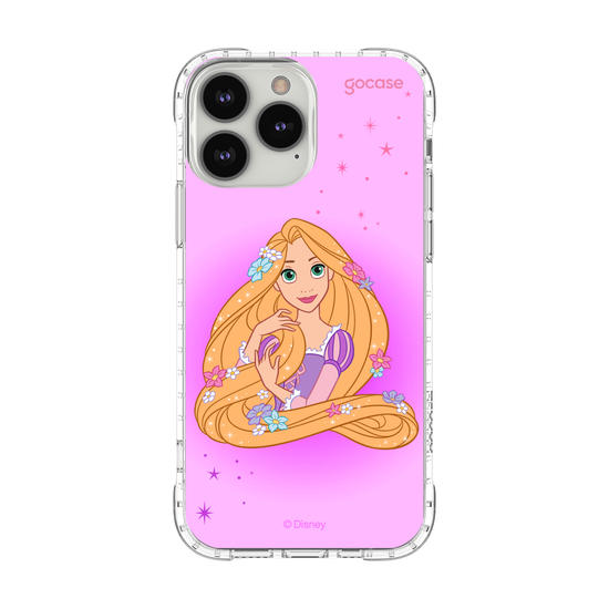 Capinha para celular Disney Princesas - Rapunzel Floral Encantado