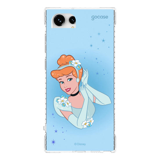 Capinha para celular Disney - Princesas - Cinderela Floral Encantado