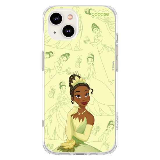 Capinha para celular Disney Princesas - Tiana - Elegant Pattern