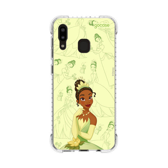 Capinha para celular Disney Princesas - Tiana - Elegant Pattern