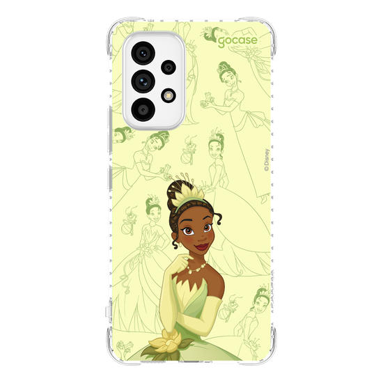 Capinha para celular Disney Princesas - Tiana - Elegant Pattern