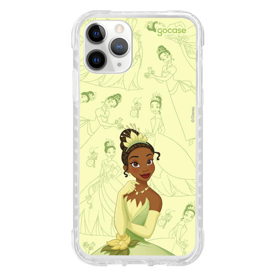 Capinha para celular Disney Princesas - Tiana - Elegant Pattern
