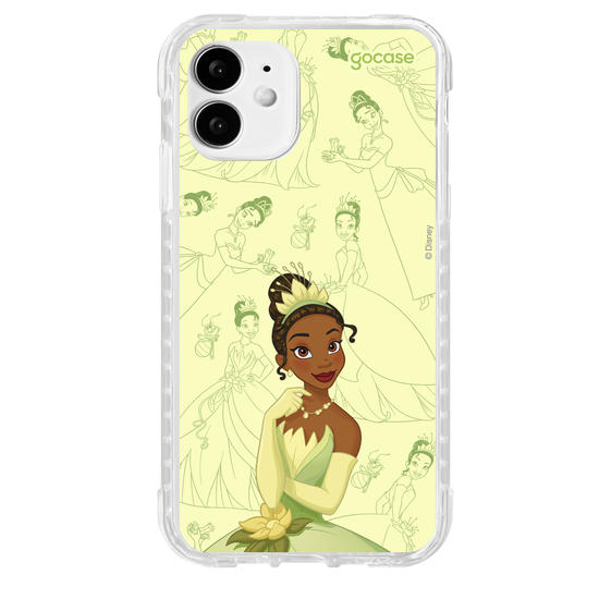 Capinha para celular Disney Princesas - Tiana - Elegant Pattern