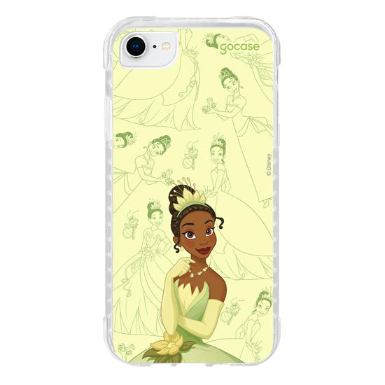 Capinha para celular Disney Princesas - Tiana - Elegant Pattern