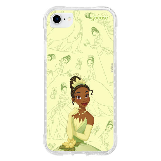 Capinha para celular Disney Princesas - Tiana - Elegant Pattern