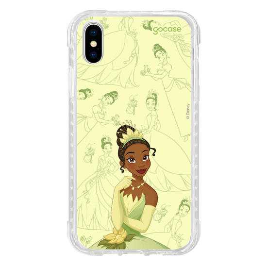 Capinha para celular Disney Princesas - Tiana - Elegant Pattern
