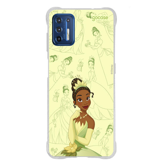 Capinha para celular Disney Princesas - Tiana - Elegant Pattern