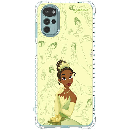 Capinha para celular Disney Princesas - Tiana - Elegant Pattern