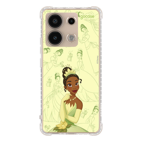 Capinha para celular Disney Princesas - Tiana - Elegant Pattern