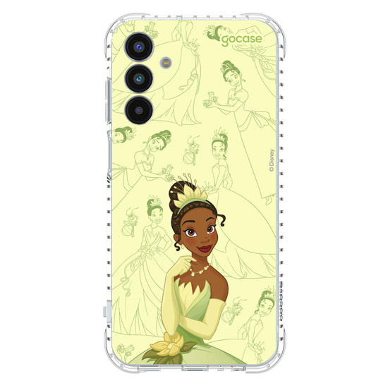 Capinha para celular Disney Princesas - Tiana - Elegant Pattern