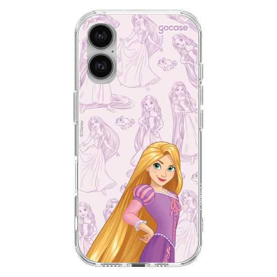 Capinha para celular Disney Princesas - Rapunzel - Elegant Pattern
