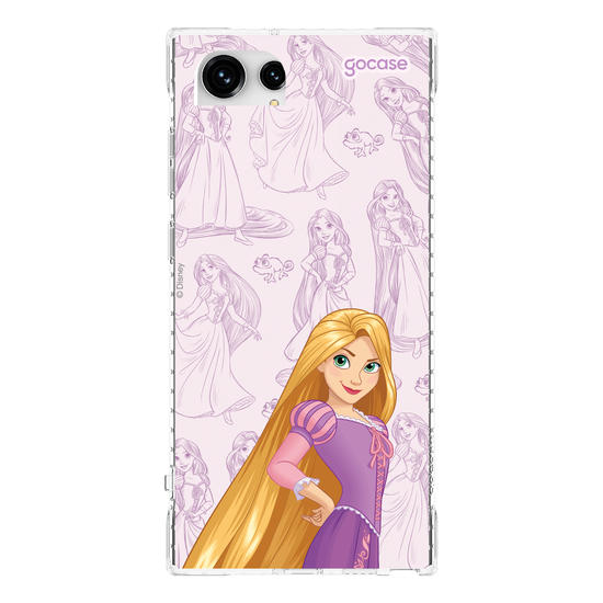 Capinha para celular Disney Princesas - Rapunzel - Elegant Pattern