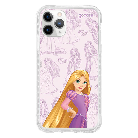 Capinha para celular Disney Princesas - Rapunzel - Elegant Pattern