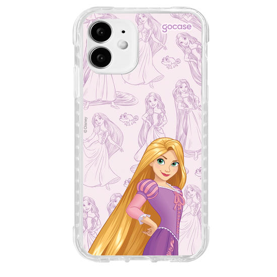 Capinha para celular Disney Princesas - Rapunzel - Elegant Pattern