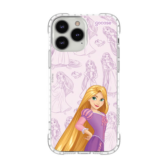 Capinha para celular Disney Princesas - Rapunzel - Elegant Pattern