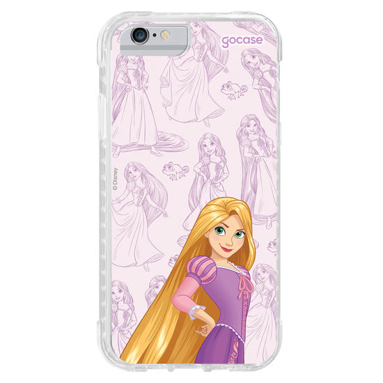 Capinha para celular Disney Princesas - Rapunzel - Elegant Pattern