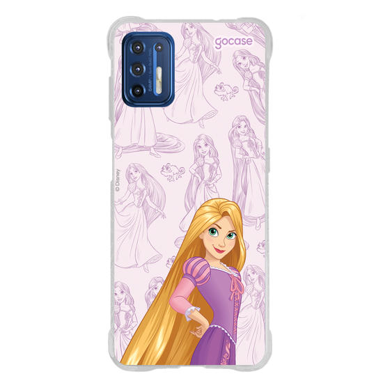 Capinha para celular Disney Princesas - Rapunzel - Elegant Pattern