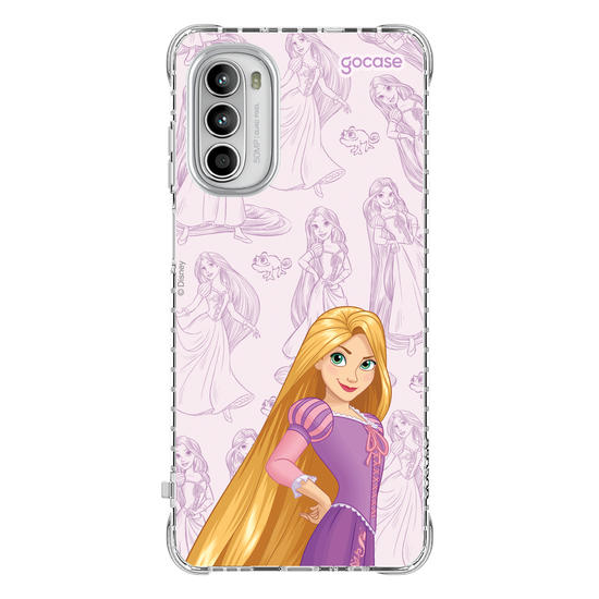 Capinha para celular Disney Princesas - Rapunzel - Elegant Pattern