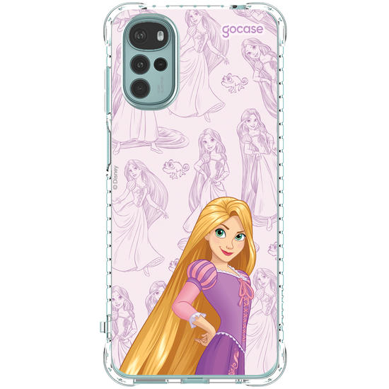 Capinha para celular Disney Princesas - Rapunzel - Elegant Pattern