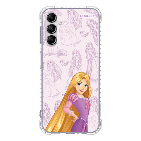 Capinha para celular Disney Princesas - Rapunzel - Elegant Pattern