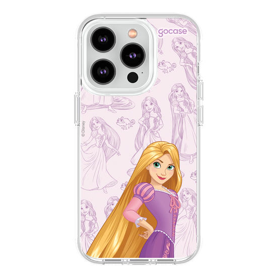 Capinha para celular Disney Princesas - Rapunzel - Elegant Pattern