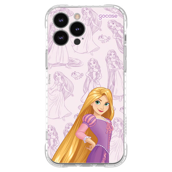 Capinha para celular Disney Princesas - Rapunzel - Elegant Pattern